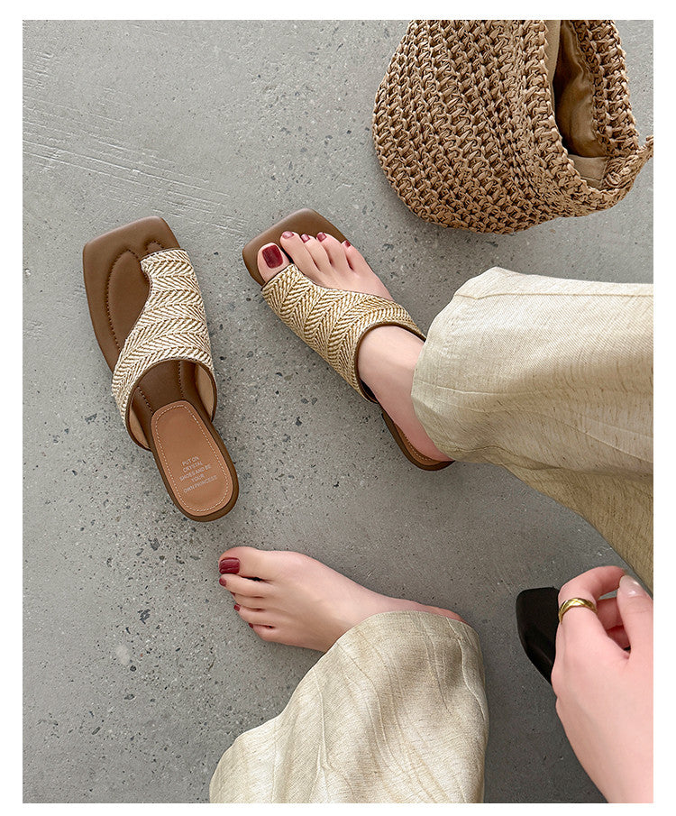 Karin Luna Bestseller Popular New Image  Comes with data plan included Resort Style Toe Clip Sandals