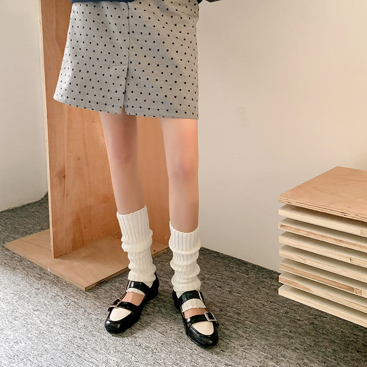 Karin Luna In Stock Spot Goods One-Strap Height-Increasing Belt Buckle Single Shoes