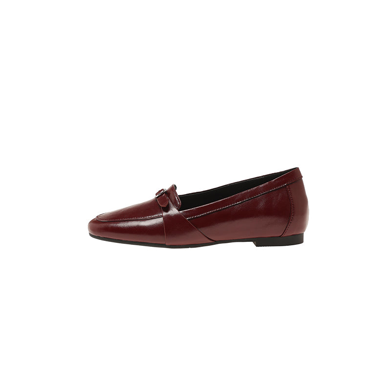 Karin Luna In Stock Spot Goods Basic Versatile British Style Single Shoes