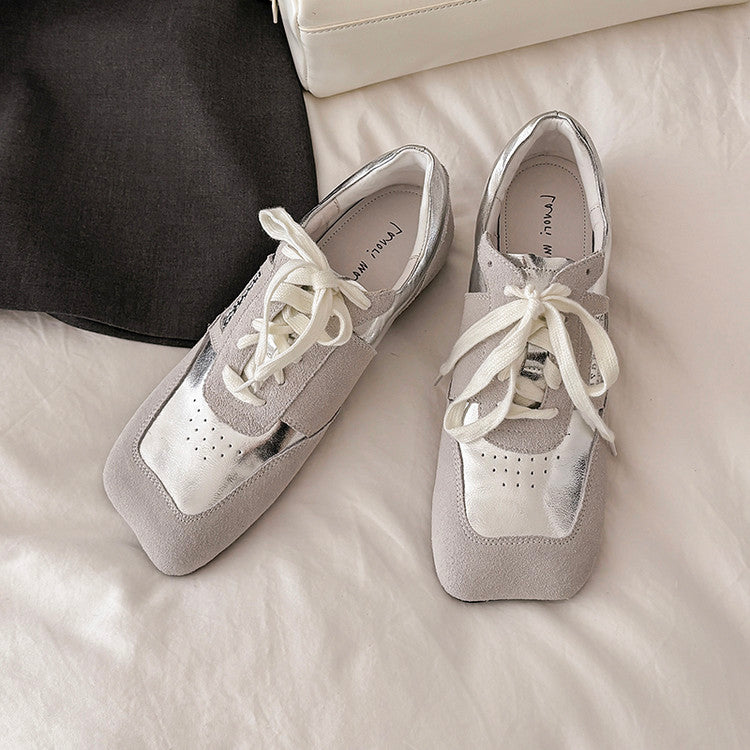 Karin Luna Casual Shoes Series~  In stock Lace-up Thick-soled Deep Mouth Single Shoes