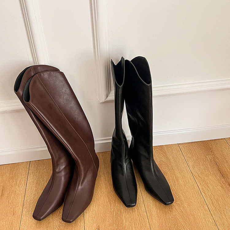 Karin Luna In Stock Spot Goods  Pointed Toe v Slimming Western Boots