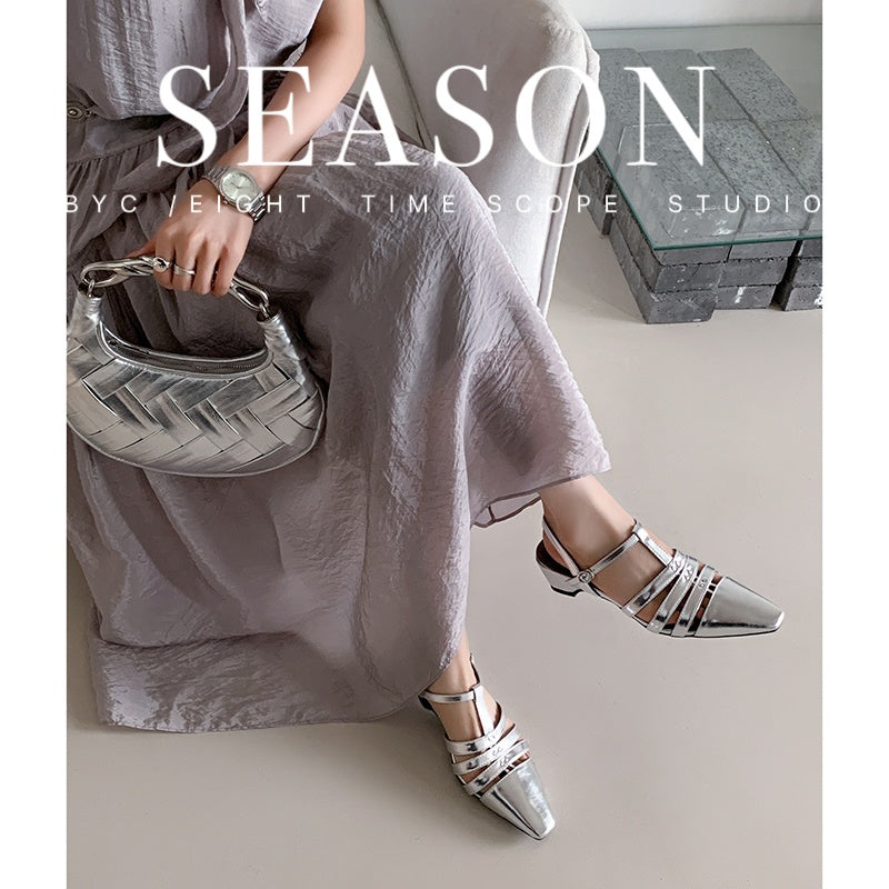 Karin Luna Classic Old Money Style Closed Toe Sandals