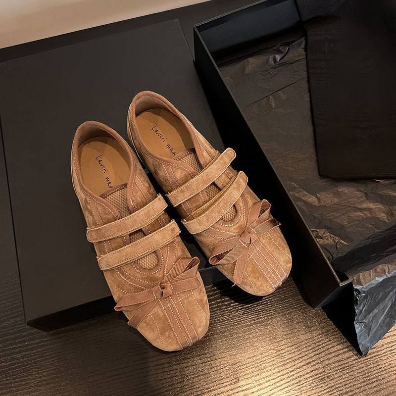 Karin Luna Casual Shoes Series~  In stock Hot-Selling Magic Tape Height-Increasing Deep Mouth Single Shoes