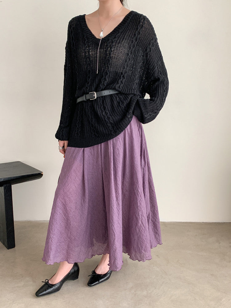 Karin Luna Full Layer Inside and Out~Basic Versatile Small Square Toe Butterfly Knot Irregular Heel Single Shoes