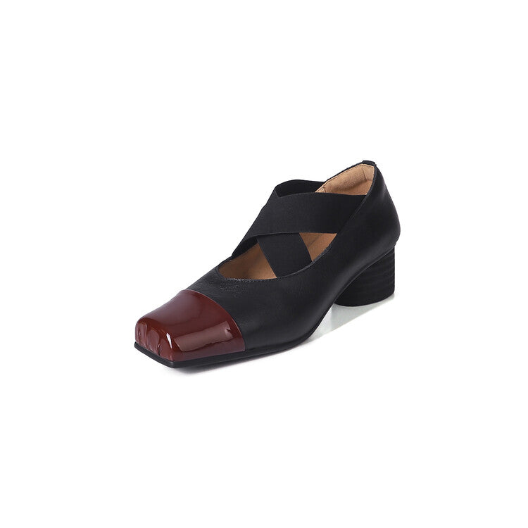 Karin Luna In Stock  Spot Goods  Lost in a Flash~Full Grain Leather Inside and Out Pig Nose Style Mainly Recommended Popular Ballet Shoes