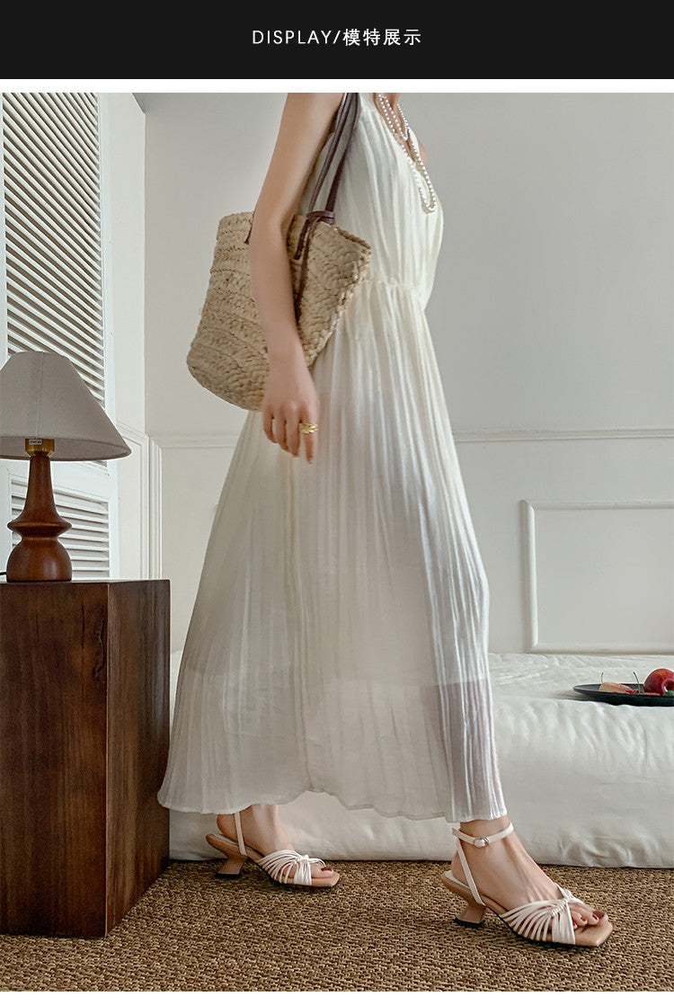 Karin Luna Handwoven Vacation Style~In stock Casual Versatile Sandals