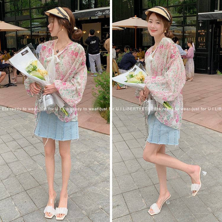 Karin Luna In Stock Spot Goods The feeling of summer Breathable Organza Elegant Slippers