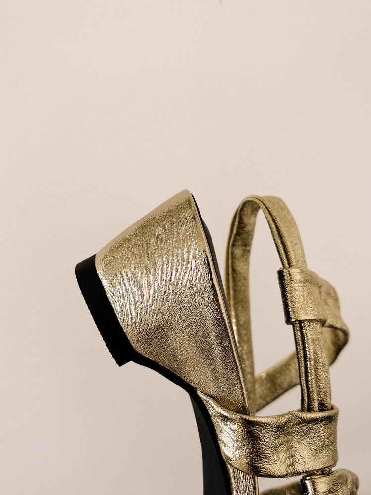 Karin Luna In Stock In Stock Minimalist Soft Upper Small Square Toe Chunky Heel Sandals