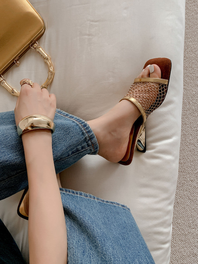 Karin Luna In Stock In Stock    Summer's New Favorite~Breathable Mesh Slippers