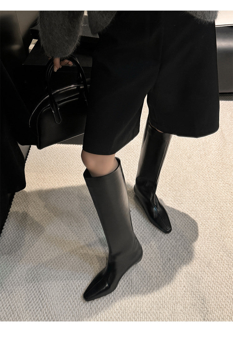 Karin Luna Retro Style  Flat Long Boots