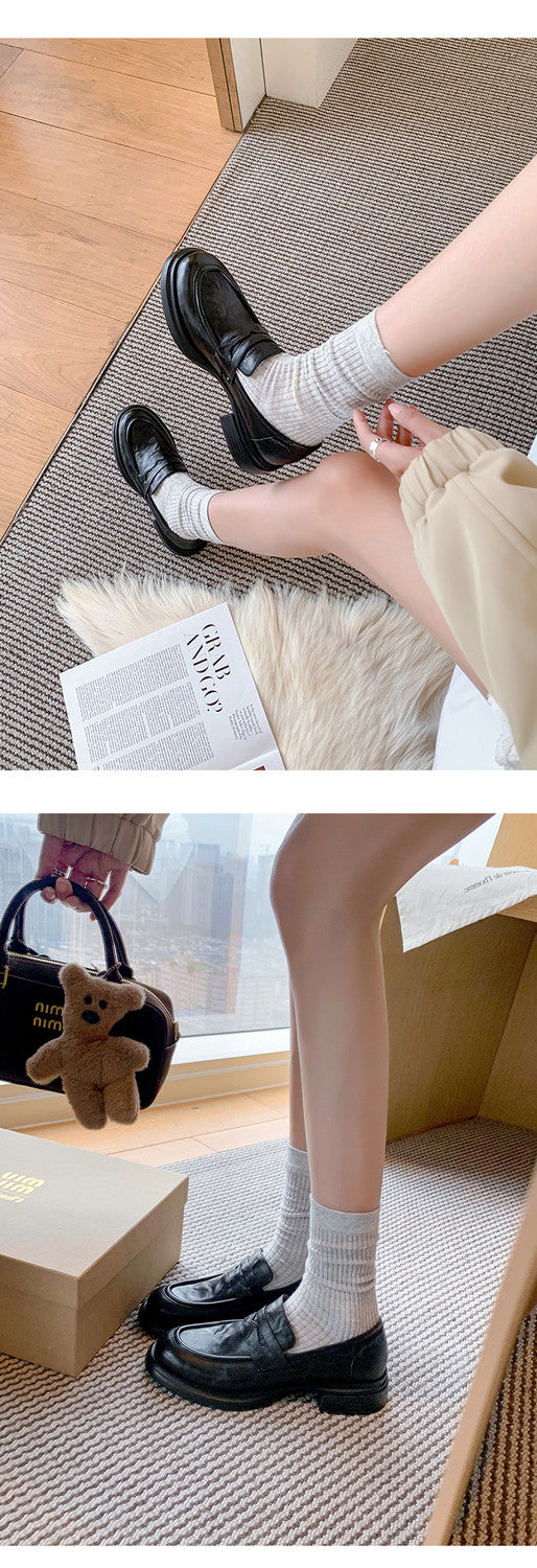 Karin Luna Classic Style British Style Loafers