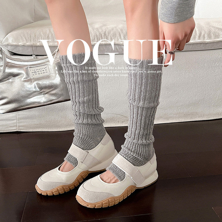 Karin Luna Casual Sports Bottom  Magic Tape Round Toe Casual Style Single Shoes