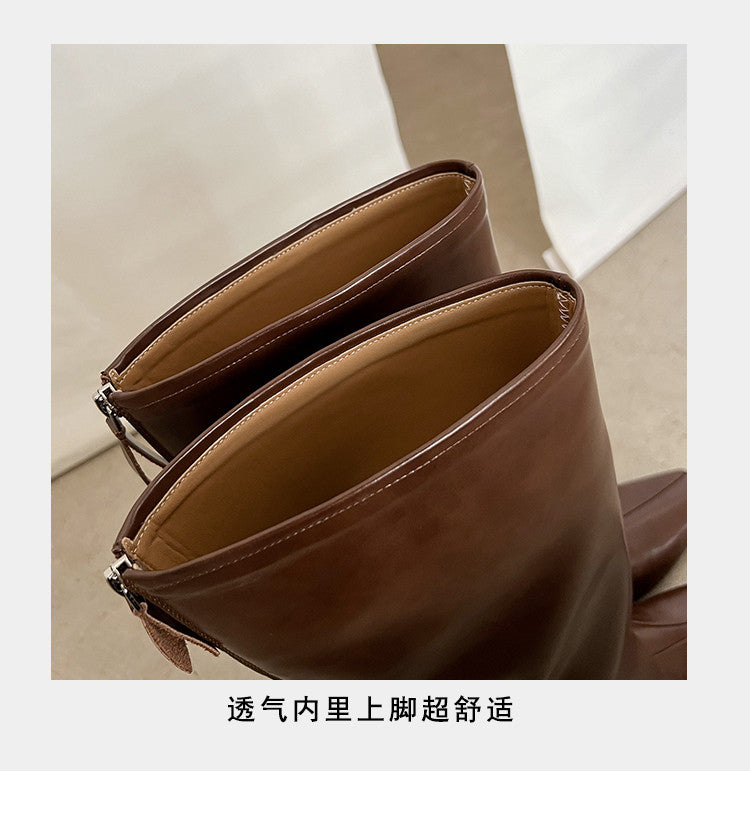 Karin Luna In Stock In-stock Thigh Circumference Inner Height Increase Long Boots
