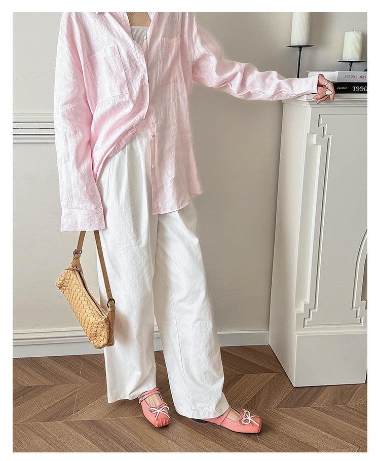 Karin Luna In Stock In Stock   Summer New Sweet Bowknot Color Block Square Toe Height-Increasing Slippers