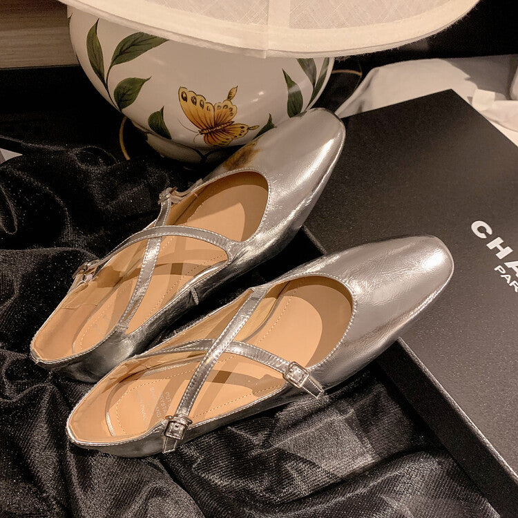 Karin Luna Bestseller Available for sale all seasons Mary Jane with built-in data Full Leather Single Shoes Go ahead with confidence