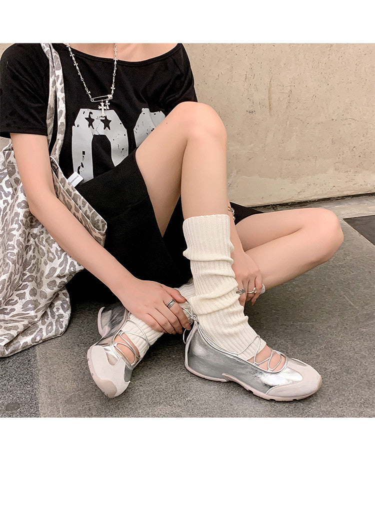 Karin Luna Basic Versatile British Style Casual Lace-up Flats
