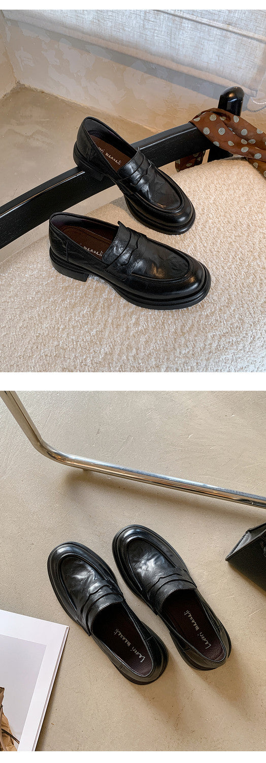 Karin Luna Classic Style British Style Loafers