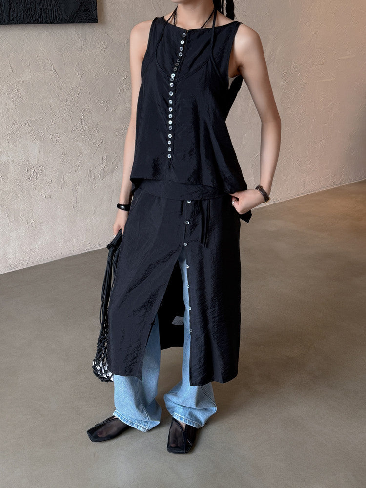 Karin Luna In Stock Spot Goods  Square Toe Mesh Sandals