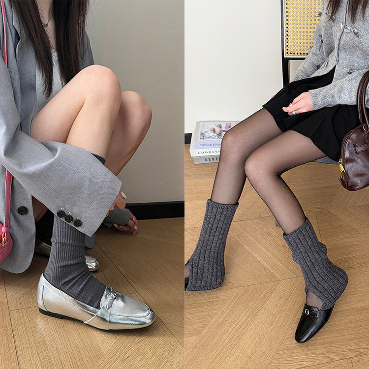 Karin Luna In Stock Spot Goods Basic Versatile British Style Single Shoes