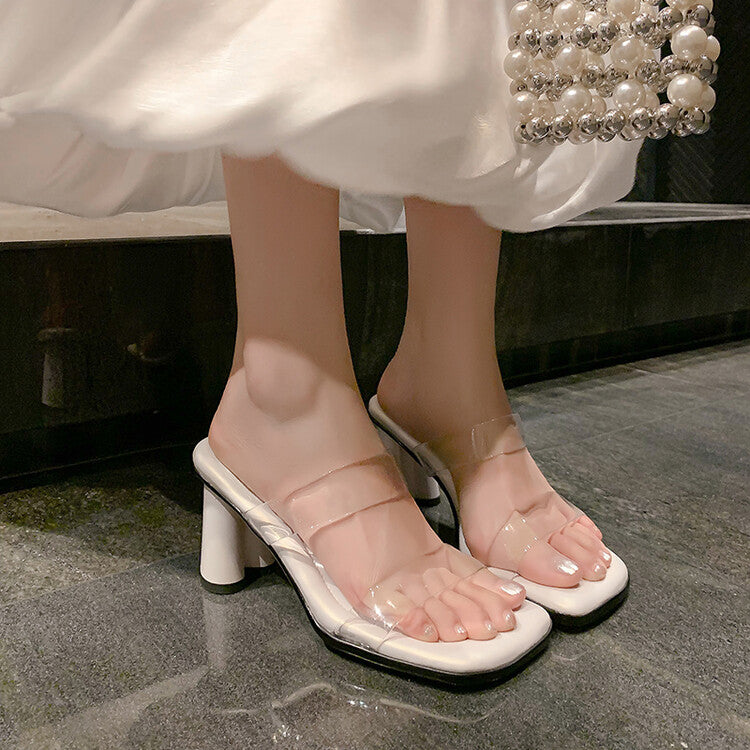 Karin Luna Cinderella's Crystal Shoes~Spot Goods Spot Goods  Increase height without tiring the feet Super Soft Sofa Transparent Slippers