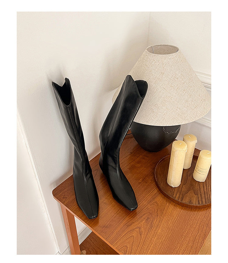 Karin Luna In Stock Spot Goods  Pointed Toe v Slimming Western Boots