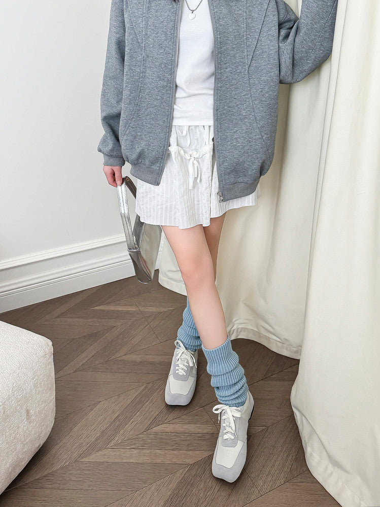 Karin Luna Casual Shoes Series~  In stock Lace-up Thick-soled Deep Mouth Single Shoes
