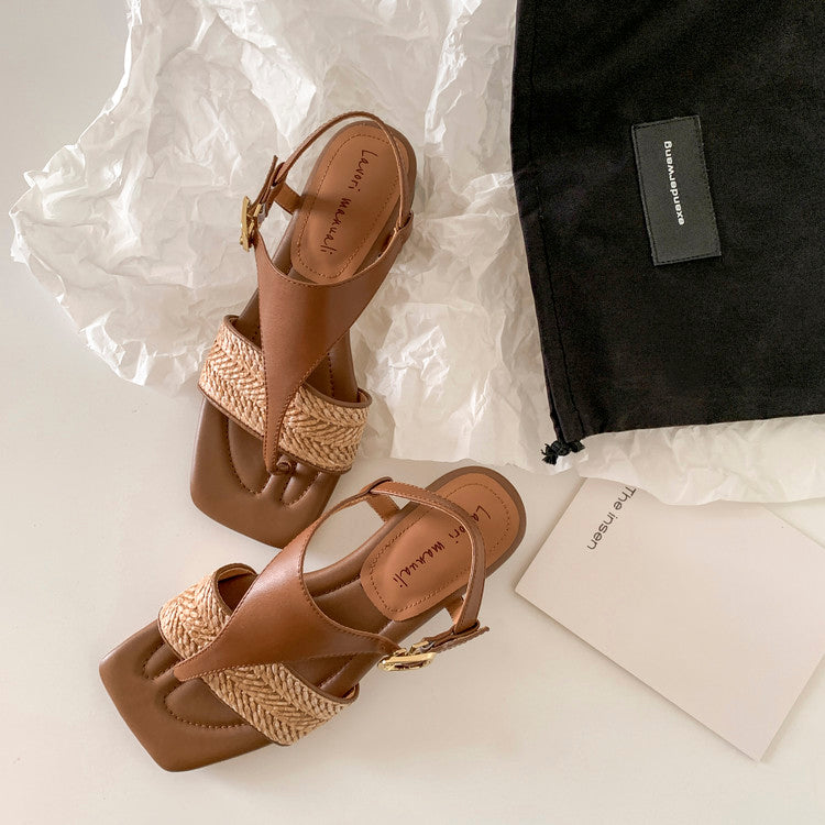 Karin Luna Classic Style  In stock  Basic versatile vacation style thong sandals