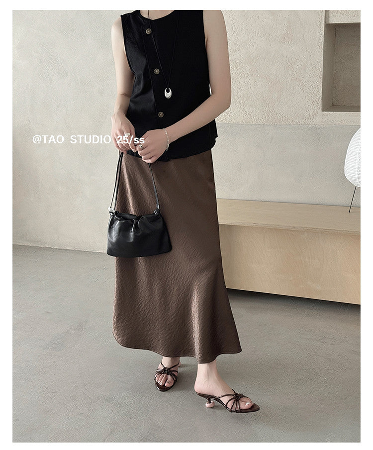 Karin Luna In Stock In Stock  In Stock Round Toe Cross Hollow Round Toe Stiletto Slippers
