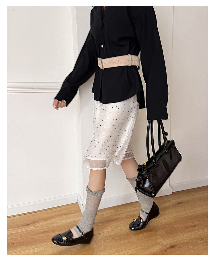 Karin Luna In Stock In Stock Vintage Mary Jane Series·Single Strap Flats
