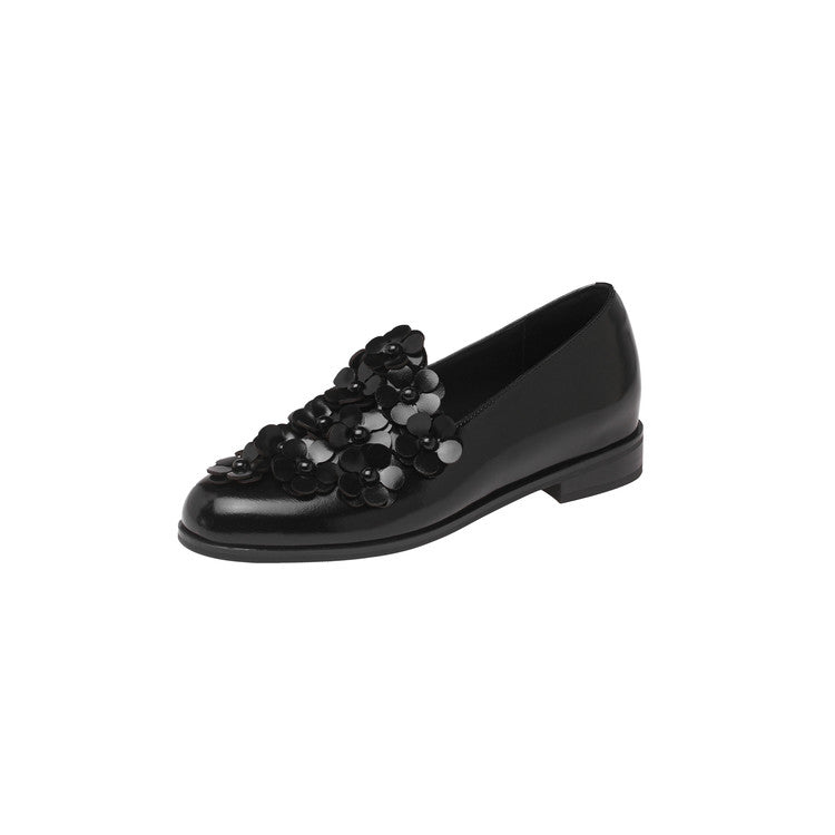 Karin Luna Casual Shoes Series~  Spot Goods In Stock Floral British Style Deep Mouth Single Shoes