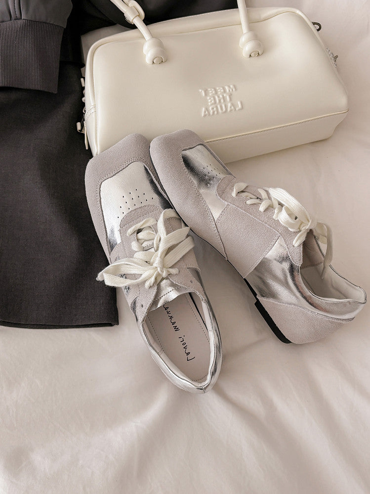Karin Luna Casual Shoes Series~  In stock Lace-up Thick-soled Deep Mouth Single Shoes