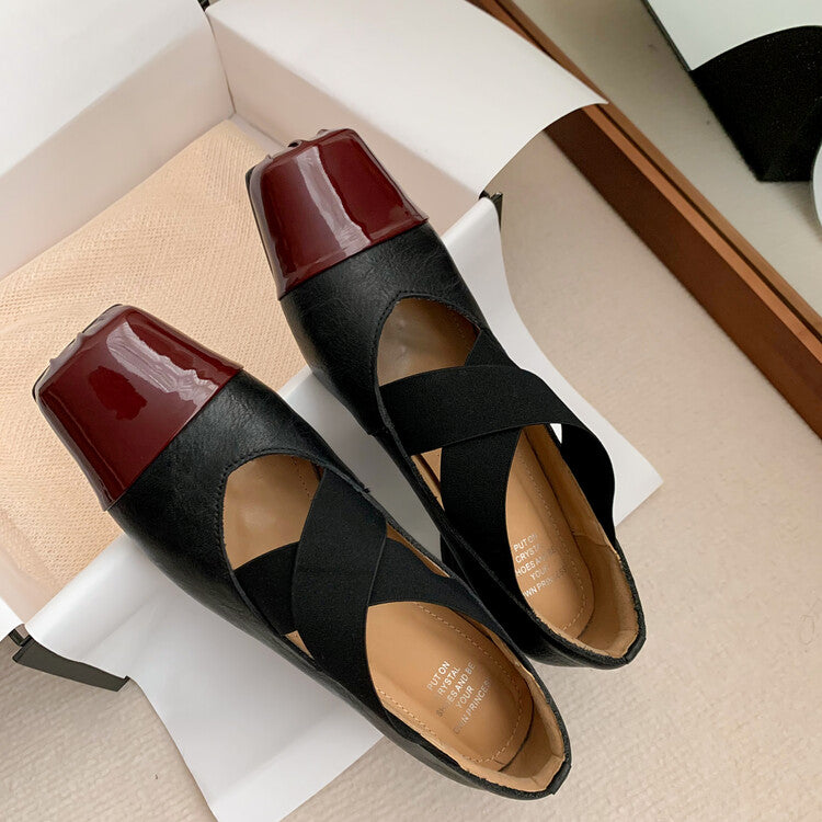 Karin Luna In Stock  Spot Goods  Lost in a Flash~Full Grain Leather Inside and Out Pig Nose Style Mainly Recommended Popular Ballet Shoes