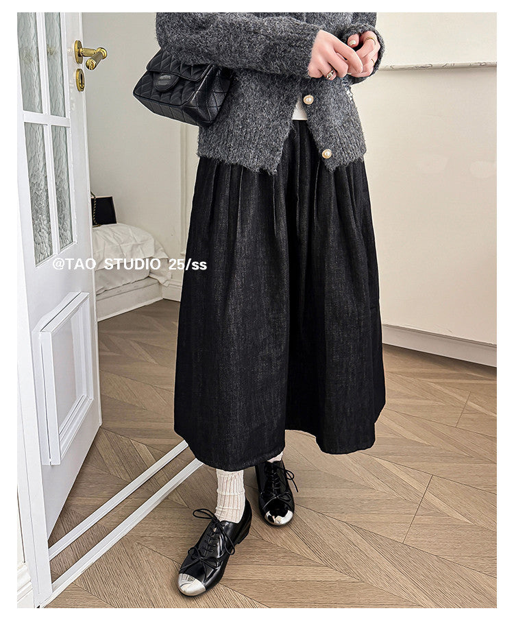 Karin Luna In Stock Spot Goods  Casual Lace-Up Metal Toe Bow Deep Mouth Single Shoes