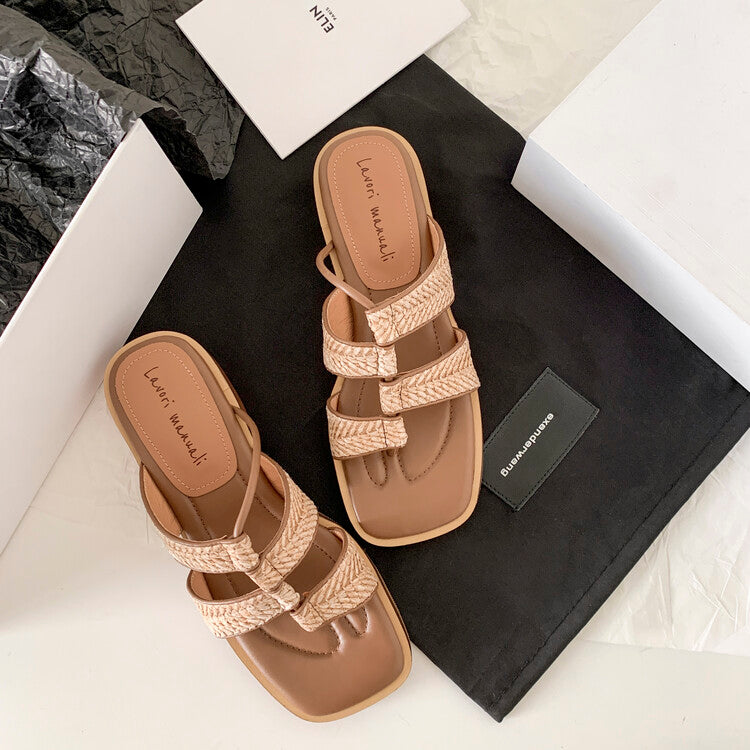 Karin Luna Hot-Selling Series~Resort style with inherent appeal Designed thong sandals