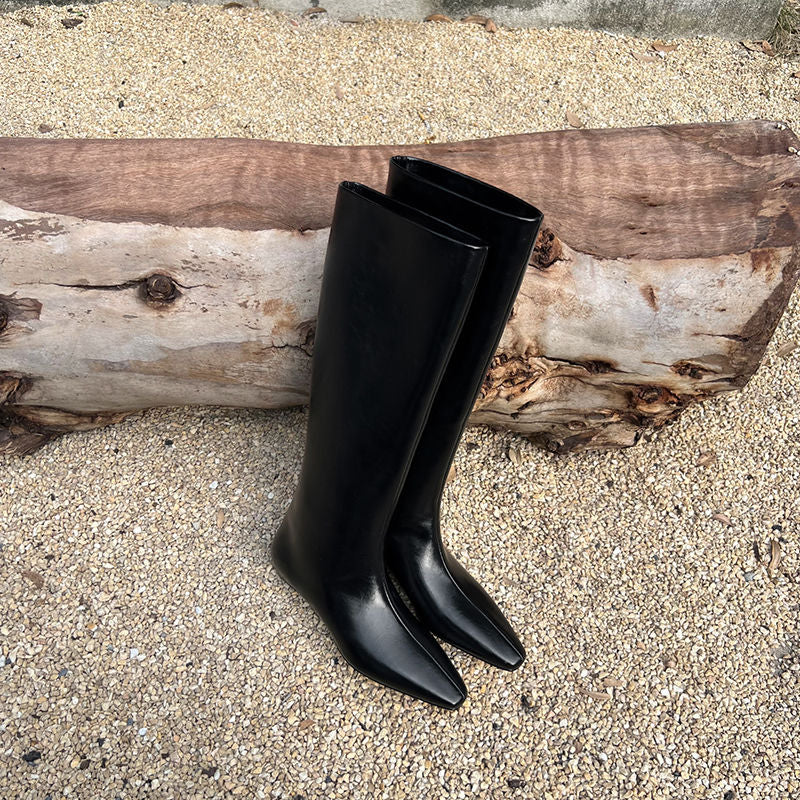 Karin Luna Retro Style  Flat Long Boots