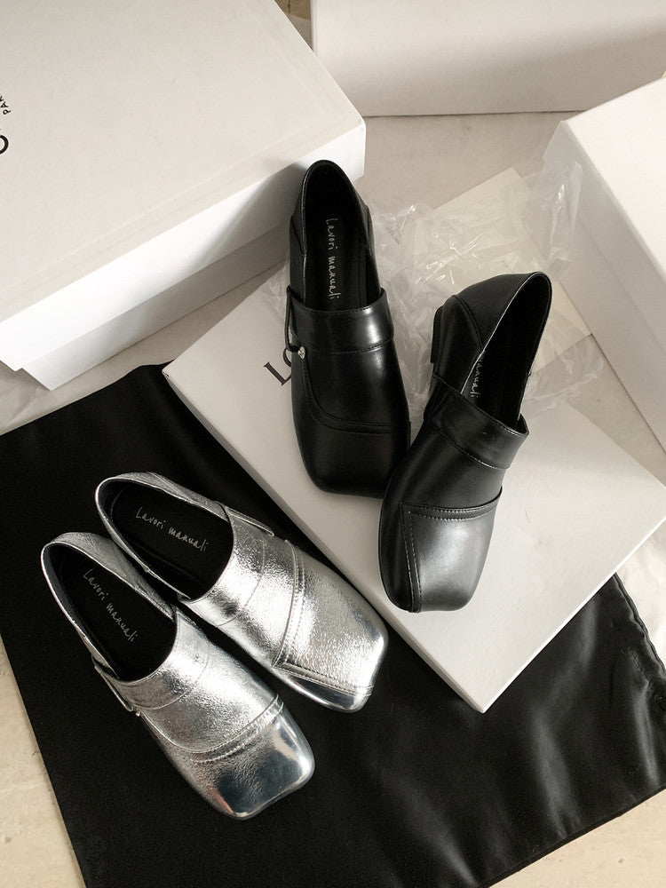Karin Luna Casual Shoes Series~  In Stock Hot-Selling Versatile Lace-Up Thick-Soled Deep Mouth Single Shoes