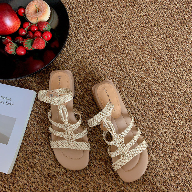Karin Luna Bohemian Style~Sofa Insoles Casual Vacation Style Sandals
