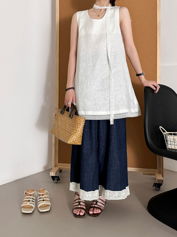 Karin Luna Bohemian Vacation Style~Square Toe Open Toe Sandals