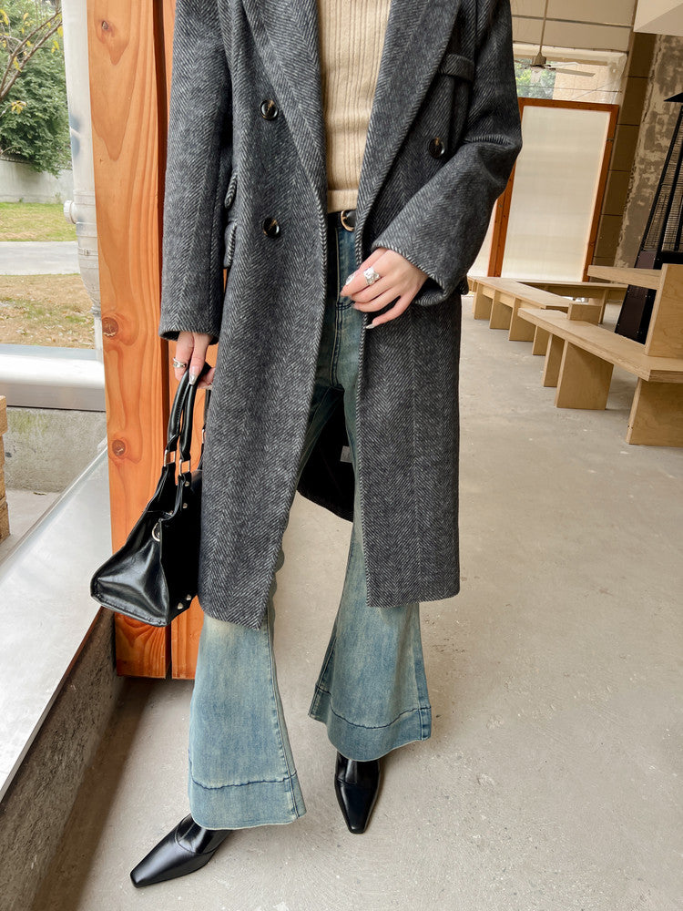 Karin Luna In Stock In Stock Slim Boots Series！Chunky Heel Ankle Boots