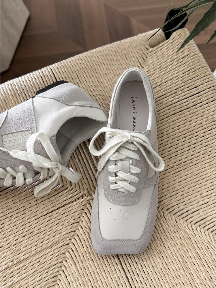 Karin Luna Casual Shoes Series~  In stock Lace-up Thick-soled Deep Mouth Single Shoes