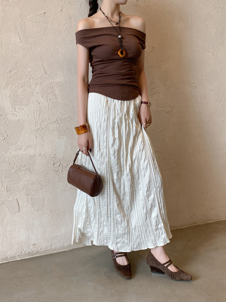 Karin Luna Full Leather Inside and Out Popular Element Amber Heel Elegant French Style Single Shoes