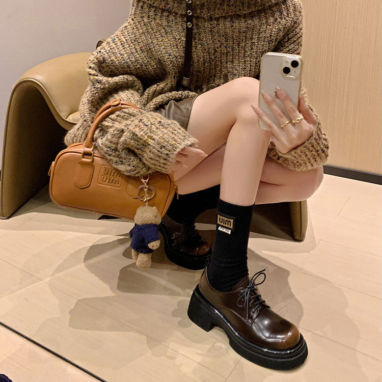 Karin Luna Casual Shoes Series~ In stock Classic Lace-up Thick-soled Casual Shoes