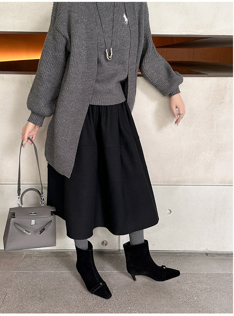 Karin Luna Elegant Style Small Square Toe Belt Buckle Thin Heel Short Boots