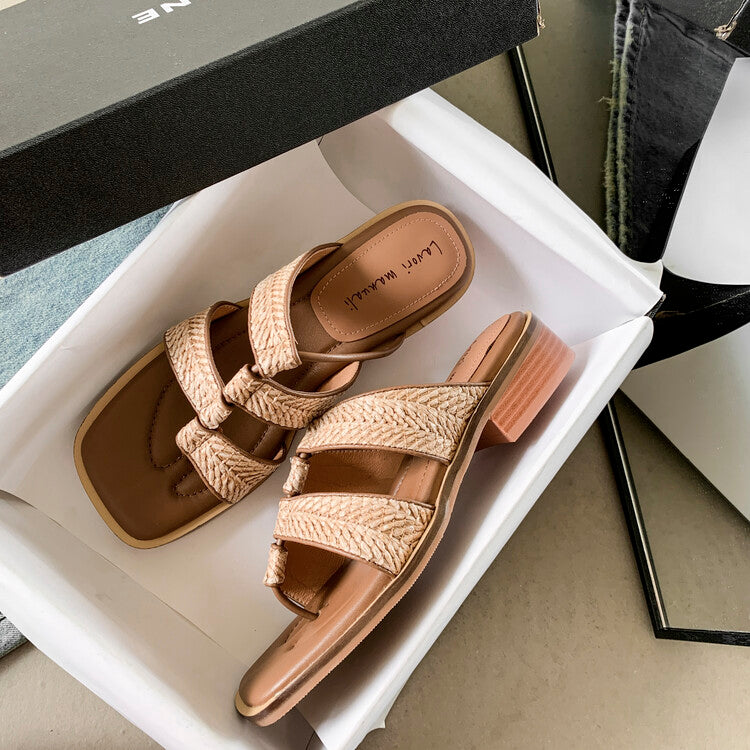 Karin Luna Hot-Selling Series~Resort style with inherent appeal Designed thong sandals