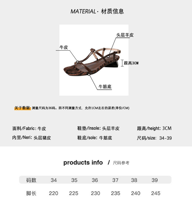 Karin Luna In Stock Spot Goods Vacation style t Strappy Open-Toe Flat Sandals