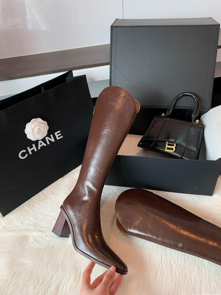 Karin Luna In Stock  Temperament Style v High Heel Long Boots