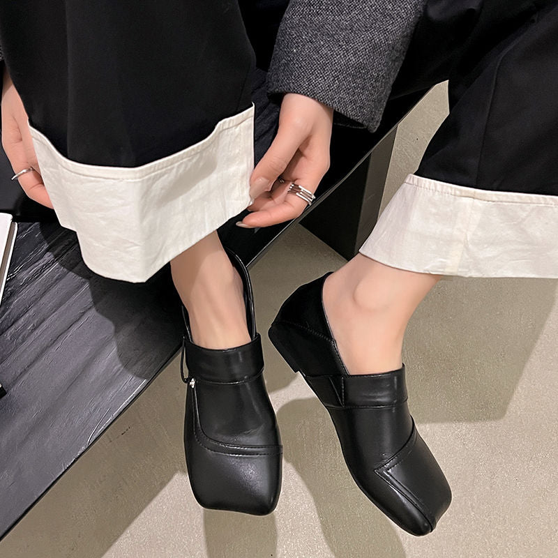 Karin Luna Casual Shoes Series~  In Stock Hot-Selling Versatile Lace-Up Thick-Soled Deep Mouth Single Shoes