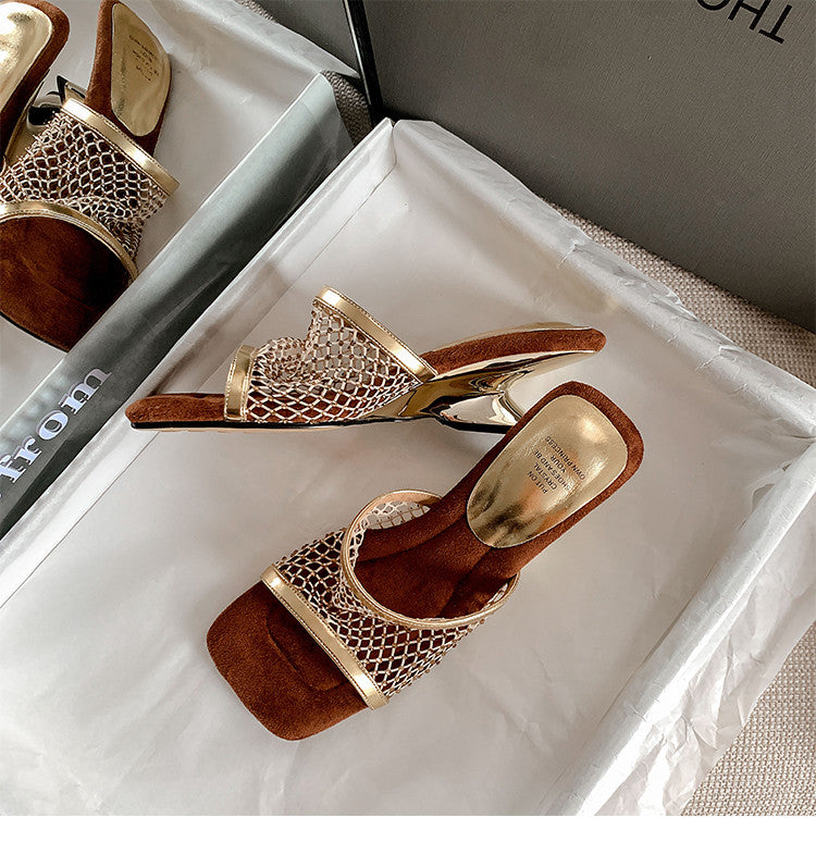 Karin Luna In Stock In Stock    Summer's New Favorite~Breathable Mesh Slippers