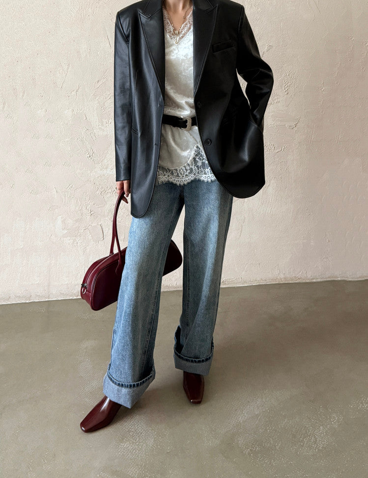 Karin Luna Basic Versatile  Square toe Hot-selling Short Boots