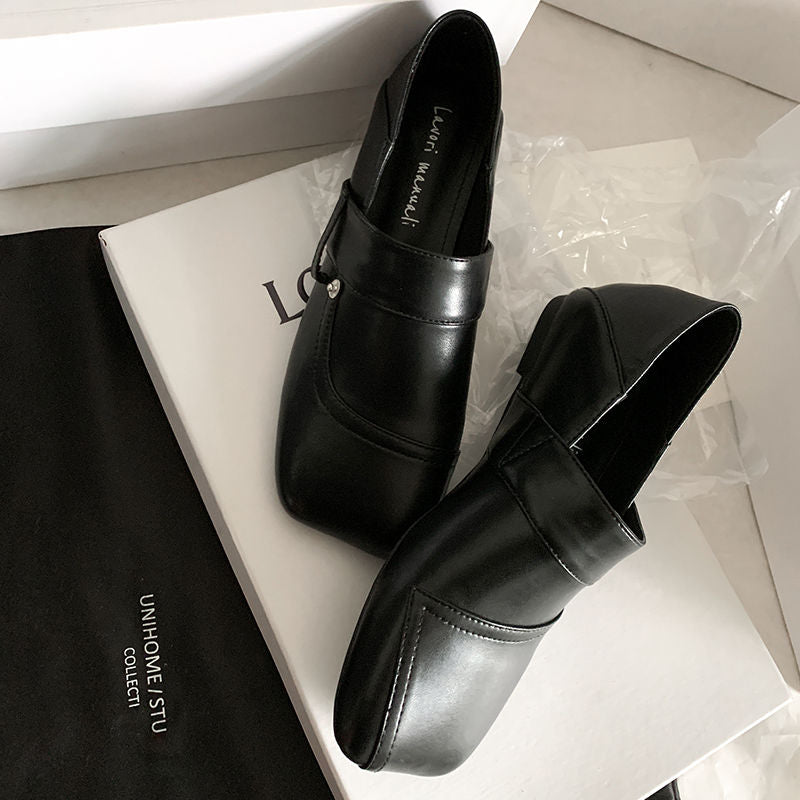 Karin Luna Casual Shoes Series~  In Stock Hot-Selling Versatile Lace-Up Thick-Soled Deep Mouth Single Shoes
